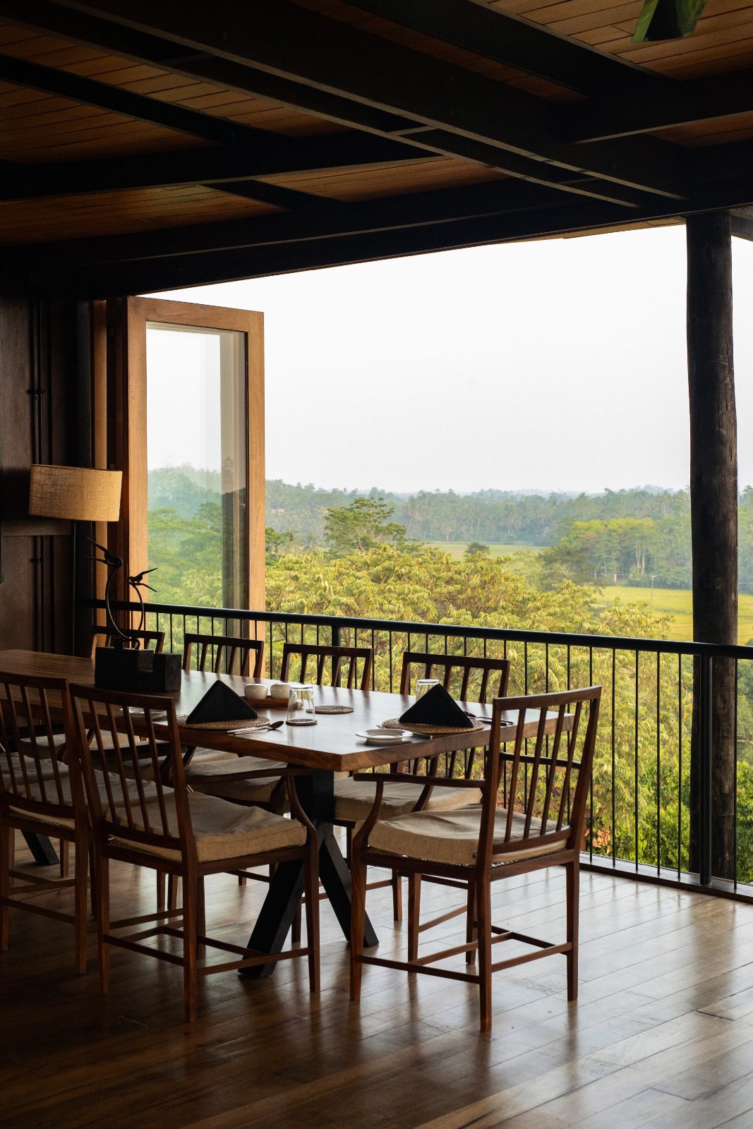 Lunch above the treetops